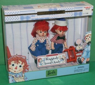 Mattel - Barbie - Classic Raggedy Ann and Andy - кукла